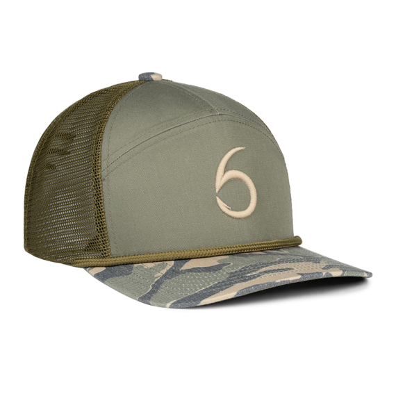 6th Sense The Seven SC - Stictched 6 Dark Green ryhmässä Vaatteet ja kengät / Lippalakit ja päähineet / Lippikset / Snapback-lippikset @ Sportfiskeprylar.se (6HAT-600)