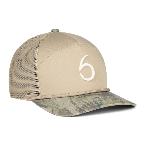 6th Sense The Seven SC - Stictched 6 Beige ryhmässä Vaatteet ja kengät / Lippalakit ja päähineet / Lippikset / Snapback-lippikset @ Sportfiskeprylar.se (6HAT-601)
