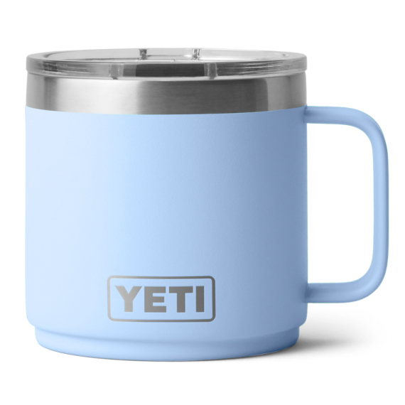 Yeti Rambler 14 Oz Mug 2.0 - Big Sky Blue ryhmässä Retkeily / ulkoilu / Retkikeittiöt & keittiövälineet / Termokset / Termosmukit @ Sportfiskeprylar.se (70000003962)
