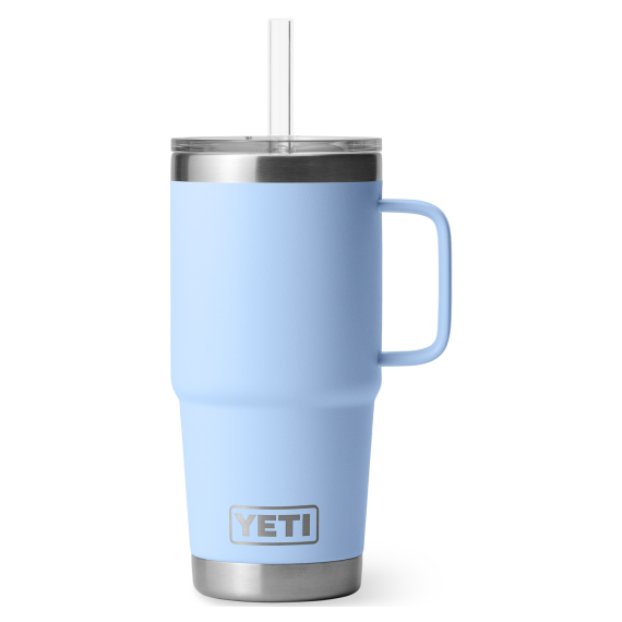 Yeti Rambler 25 Oz Straw Mug - Big Sky Blue ryhmässä Retkeily / ulkoilu / Retkikeittiöt & keittiövälineet / Termokset / Termosmukit @ Sportfiskeprylar.se (70000003974)