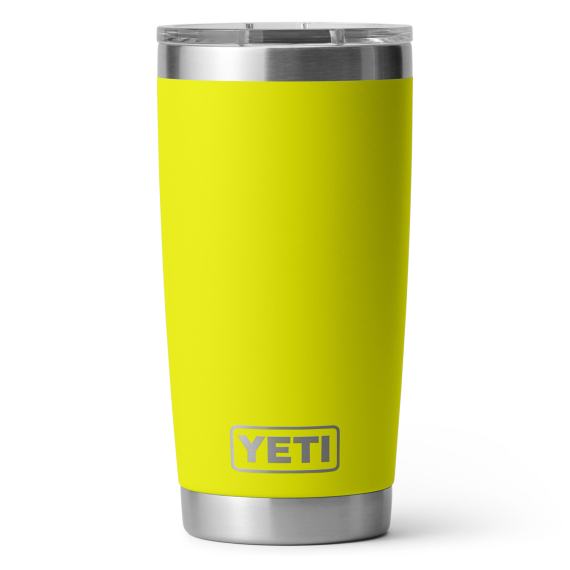 Yeti Rambler 20 Oz Tumbler - Firefly Yellow ryhmässä Retkeily / ulkoilu / Retkikeittiöt & keittiövälineet / Termokset / Termosmukit @ Sportfiskeprylar.se (70000004040)