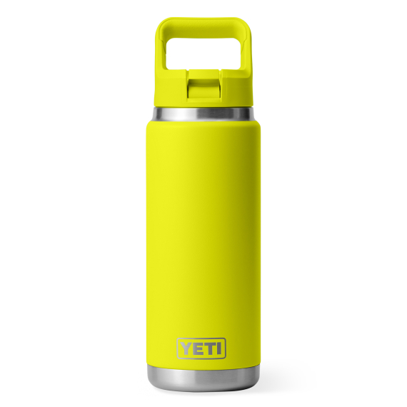 Yeti Rambler 26 Oz Straw Bottle - Firefly Yellow ryhmässä Retkeily / ulkoilu / Retkikeittiöt & keittiövälineet / Termokset / Termosmukit @ Sportfiskeprylar.se (70000004045)