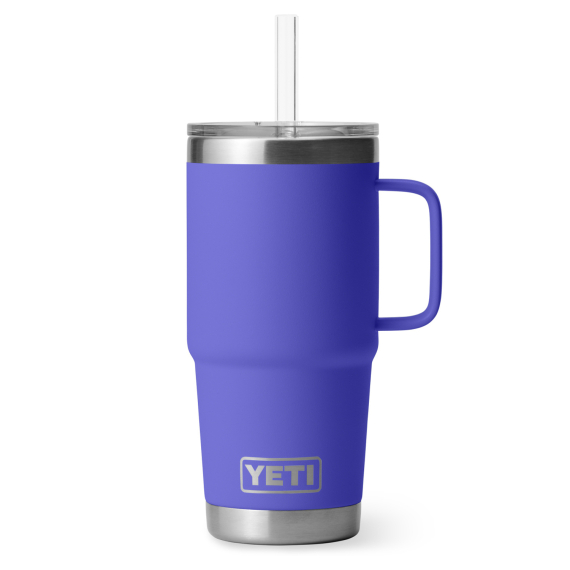 Yeti Rambler 25 Oz Straw Mug - Ultra Marine Violet ryhmässä Retkeily / ulkoilu / Retkikeittiöt & keittiövälineet / Termokset / Termosmukit @ Sportfiskeprylar.se (70000004112)