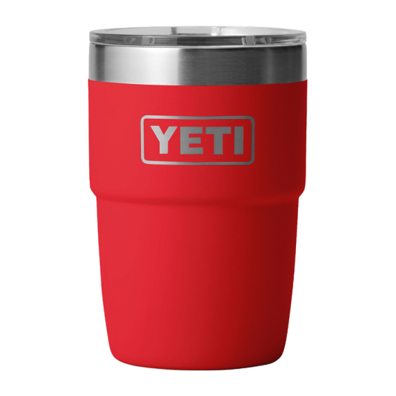 Yeti Rambler 8 Oz Stackable Cup Ceramic - Rescue Red ryhmässä Retkeily / ulkoilu / Retkikeittiöt & keittiövälineet / Termokset / Termosmukit @ Sportfiskeprylar.se (70000006180)