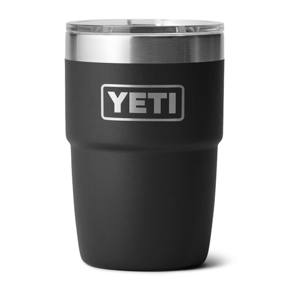 Yeti Rambler 8 Oz Stackable Cup CL - Black ryhmässä Retkeily / ulkoilu / Retkikeittiöt & keittiövälineet / Termokset / Termosmukit @ Sportfiskeprylar.se (70000006181)