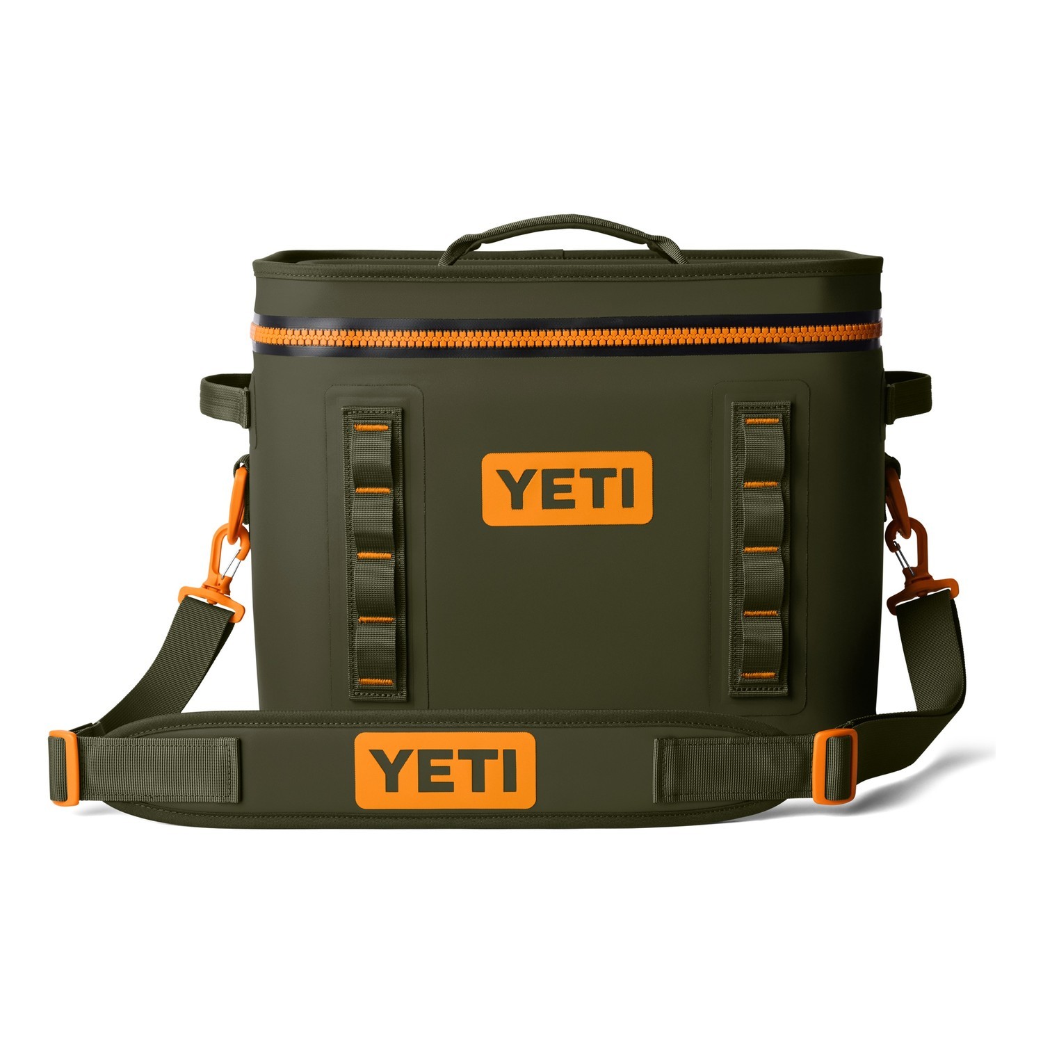 Yeti Eu Hopper Flip 18 - Olive/King Crab Orange ryhmässä Säilytys / Kylmäkassit ja kylmälaukut / Kylmäkassit @ Sportfiskeprylar.se (70000007110)