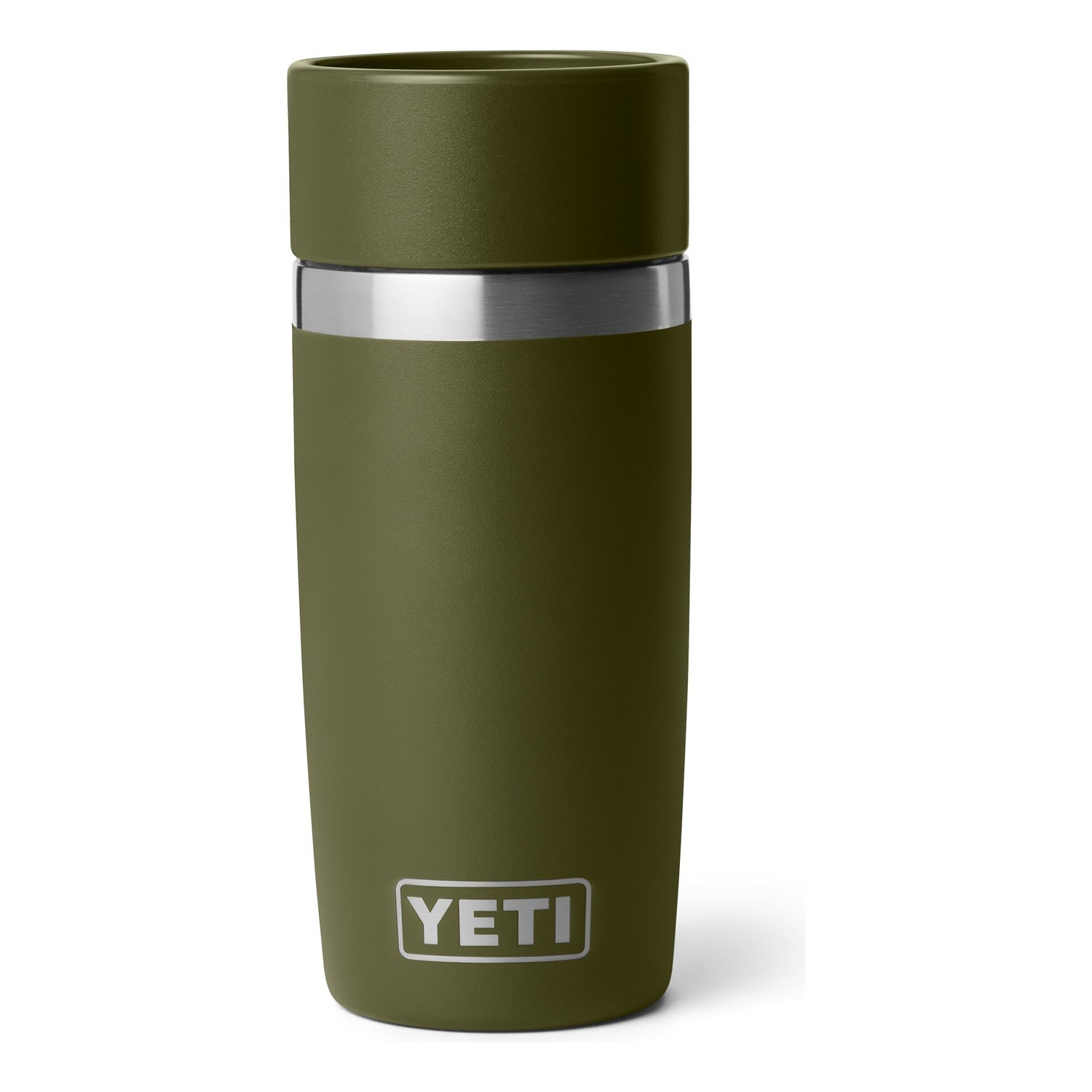 Yeti Rambler 12 Oz Travel Bottle - Olive/King Crab Orange ryhmässä Retkeily / ulkoilu / Retkikeittiöt & keittiövälineet / Termokset / Termosmukit @ Sportfiskeprylar.se (70000007252)