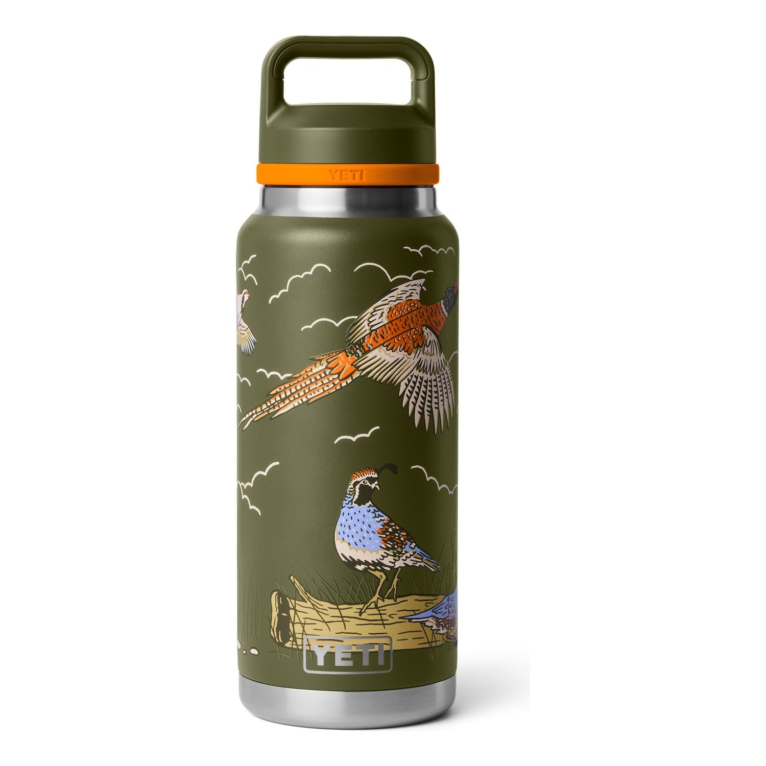 Yeti Rambler 36 Oz C Bottle Chug - Upland Bird Olive ryhmässä Retkeily / ulkoilu / Retkikeittiöt & keittiövälineet / Termokset / Termos @ Sportfiskeprylar.se (70000008457)