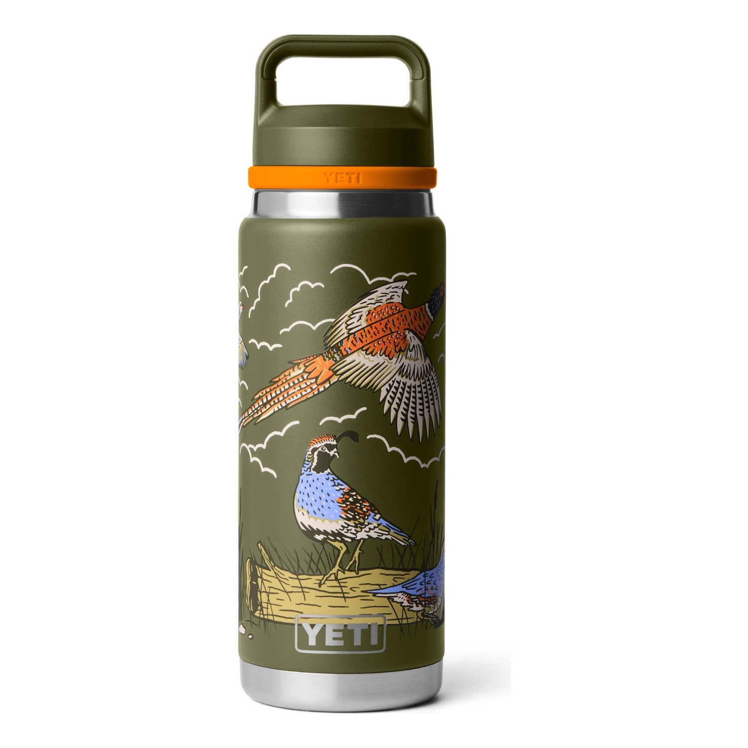 Yeti Rambler 26 Oz C Bottle Chug - Upland Bird Olive ryhmässä Retkeily / ulkoilu / Retkikeittiöt & keittiövälineet / Termokset / Termos @ Sportfiskeprylar.se (70000008505)