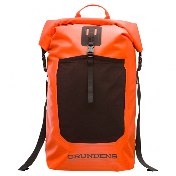 Grundéns Bootlegger Roll Top Backpack 30L Red Orange ryhmässä Säilytys / Reput / Päiväreput @ Sportfiskeprylar.se (70106-607-0001)