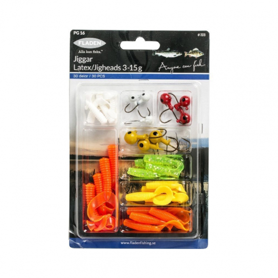Fladen Jiggsortiment 3-15g ryhmässä Vieheet / Viehesarjat @ Sportfiskeprylar.se (7079)
