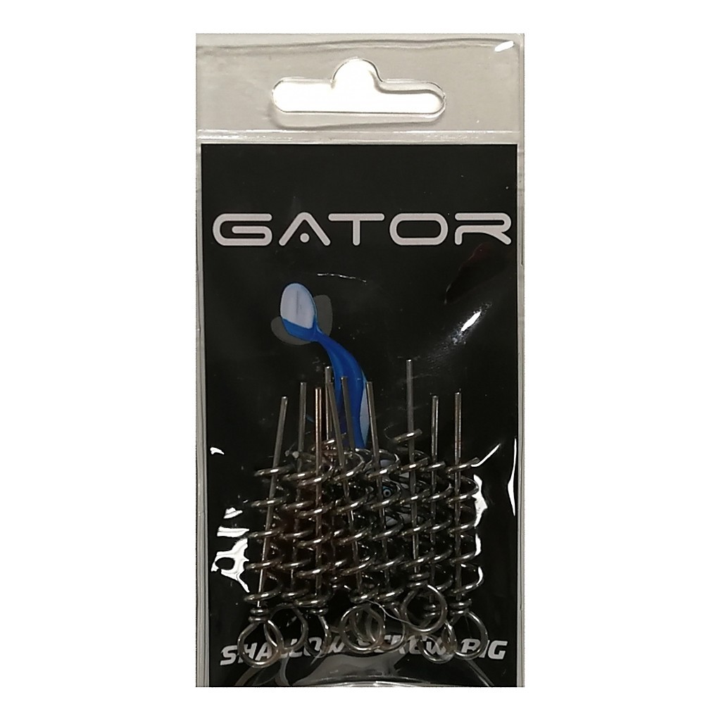 Gator Big Shallow Screw 10kpl ryhmässä Koukut & Tarvikkeet / Stingers & Stinger lisätarvikkeet / Stinger lisätarvikkeet @ Sportfiskeprylar.se (70GATOR)