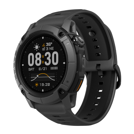 Coros Watch Nomad Dark grey ryhmässä Veneilyelektroniikka & veneily / Älykellot @ Sportfiskeprylar.se (720343)