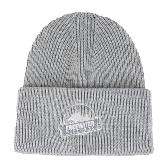 Freewater Pictures Beanie - Grey ryhmässä Vaatteet ja kengät / Lippalakit ja päähineet / Lakit & pipot @ Sportfiskeprylar.se (7340158308546)