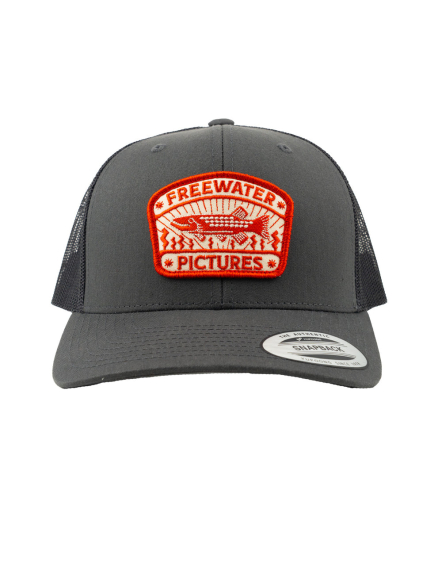 Freewater Pictures Inca Pike Trucker Cap - Grey ryhmässä Vaatteet ja kengät / Lippalakit ja päähineet / Lippikset / Trucker lippikset @ Sportfiskeprylar.se (7350139701808)