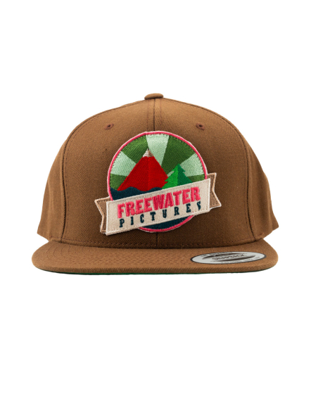 Freewater Pictures Snapback - Light Brown ryhmässä Vaatteet ja kengät / Lippalakit ja päähineet / Lippikset / Snapback-lippikset @ Sportfiskeprylar.se (7350139701907)