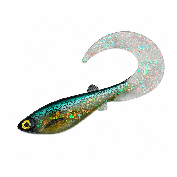 ULM Gigabite V2 Curly 20cm, 62g ryhmässä Vieheet / Jigit ja keinosyötit / Haukijigit @ Sportfiskeprylar.se (7350186110011r)