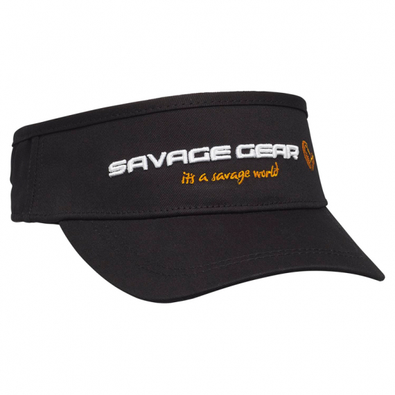 Savage Gear Sun Visor, Black Ink ryhmässä Vaatteet ja kengät / Lippikset ja päähineet / Lippikset / Visiirilippikset @ Sportfiskeprylar.se (73717)