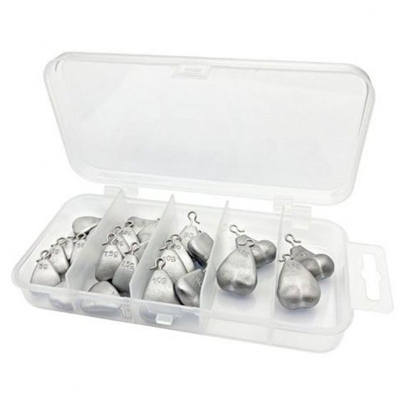 Savage Gear Balls Clip On Kit (26kpl) ryhmässä Koukut & Tarvikkeet / Jigipäät / Päärynäpainot @ Sportfiskeprylar.se (74142)
