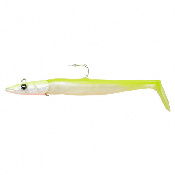 Savage Gear Sandeel V2 21.5cm 140g - Lemon Back 2+1 ryhmässä Vieheet / Jigit ja keinosyötit / Haukijigit @ Sportfiskeprylar.se (74190)