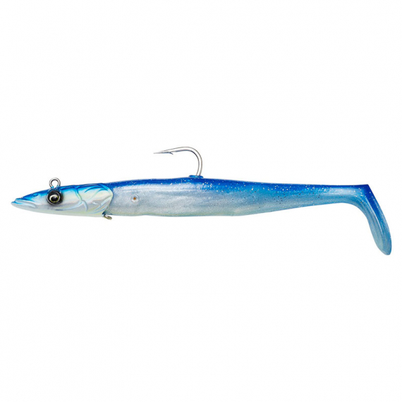 Savage Gear Sandeel V2 23.5cm 175g - Blue Pearl Silver 2+1 ryhmässä Vieheet / Jigit ja keinosyötit / Haukijigit @ Sportfiskeprylar.se (74195)