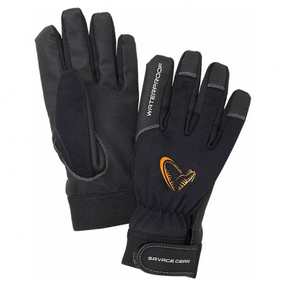 Savage Gear All Weather Glove, Black ryhmässä Vaatteet ja kengät / Vaatetus / Hanskat ja rukkaset @ Sportfiskeprylar.se (76456r)