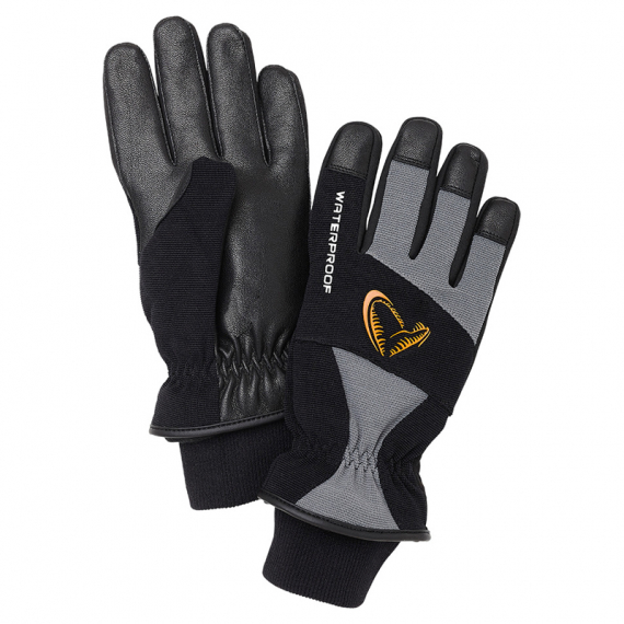Savage Gear Thermo Pro Glove, Grey/Black ryhmässä Vaatteet ja kengät / Vaatetus / Käsineet @ Sportfiskeprylar.se (76468r)