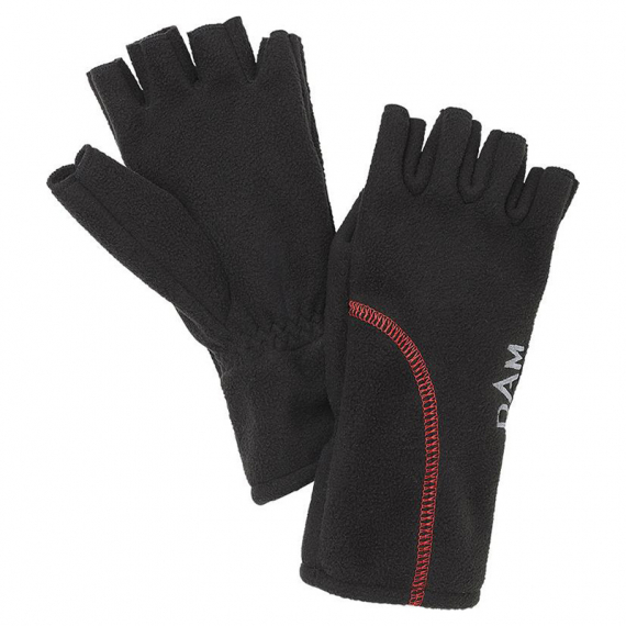 DAM Windproof Half Finger, Black ryhmässä Vaatteet ja kengät / Vaatetus / Hanskat ja rukkaset @ Sportfiskeprylar.se (76511r)