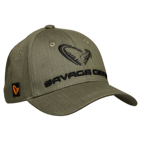 Savage Gear Catch Cap Onesize Olive Green Melange ryhmässä Vaatteet ja kengät / Lippalakit ja päähineet / Lippikset / Dad Caps @ Sportfiskeprylar.se (76691)