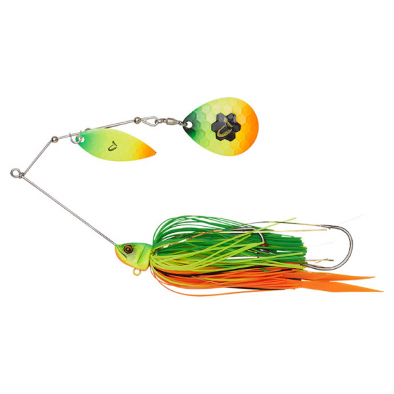 Savage Gear Da\'Bush Spinnerbait 14cm, 21g Sinking - Firetiger ryhmässä Vieheet / Spinnerbaitit @ Sportfiskeprylar.se (76824)