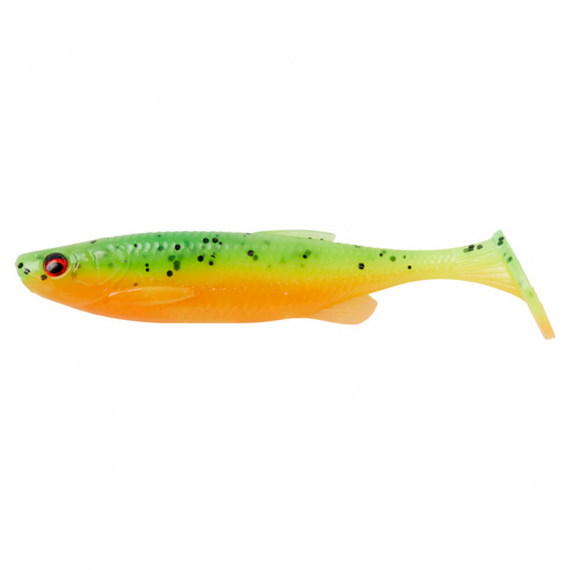Savage Gear Fat Minnow T-Tail 10,5cm, 11g (5pcs) Firecracker ryhmässä Vieheet / Jigit ja keinosyötit / Ahven- ja kuhajigit @ Sportfiskeprylar.se (76996)