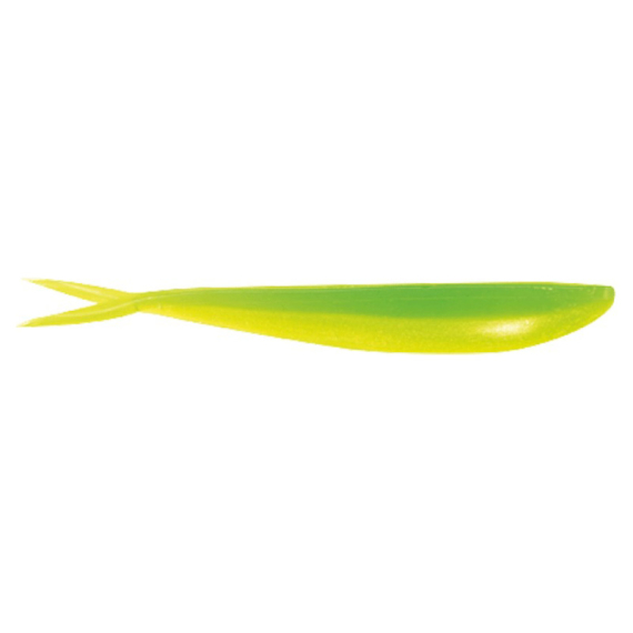 Fin-S Fish, 10cm, Limetreuse - 10pack ryhmässä Uistimet / vieheet / Softbaits / Kumikalat / Pystysuorat pehmeät syötit @ Sportfiskeprylar.se (78-FS400-174)