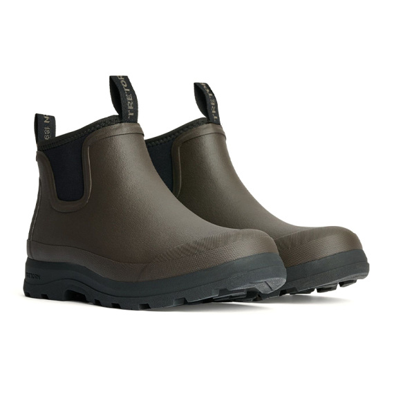 Tretorn Terrain Low Neo Chocolate Brown ryhmässä Vaatteet ja kengät / Jalkineet / Wellington / Kumisaappaat @ Sportfiskeprylar.se (80085662341r)