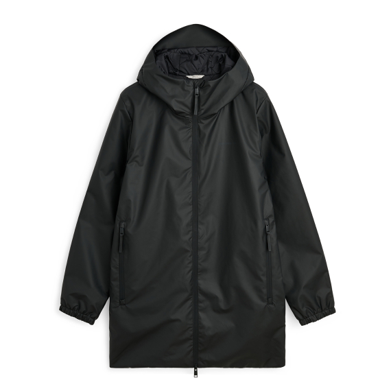 Tretorn Reed Insulated Raincoat, Black ryhmässä Vaatteet ja kengät / Vaatetus / Takit / Sadetakit @ Sportfiskeprylar.se (800894059Mr)