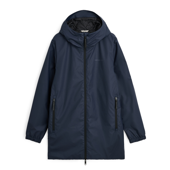 Tretorn Reed Insulated Raincoat, Deep Navy ryhmässä Vaatteet ja kengät / Vaatetus / Takit / Sadetakit @ Sportfiskeprylar.se (800894419Mr)