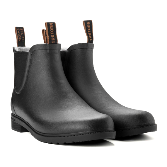 Tretorn Chelsea Classic Insulated M\'s, Black ryhmässä Vaatteet ja kengät / Jalkineet / Wellington / Kumisaappaat @ Sportfiskeprylar.se (80095505941r)