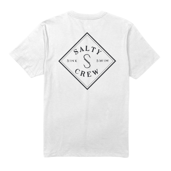 Salty Crew Tippet S/S T- Shirt White ryhmässä Vaatteet ja kengät / Vaatetus / T-paidat @ Sportfiskeprylar.se (804046010906r)