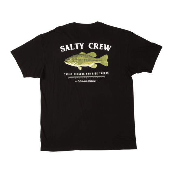 Salty Crew Bigmouth Premium S/S Tee Black ryhmässä Vaatteet ja kengät / Vaatetus / T-paidat @ Sportfiskeprylar.se (804046121473r)
