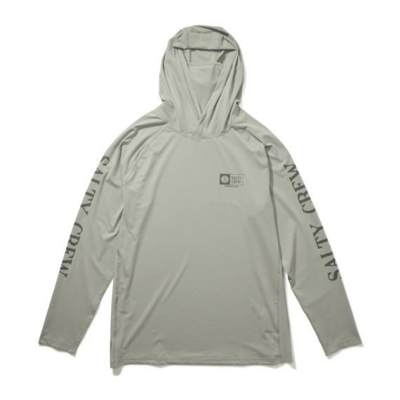 Salty Crew Alpha Perforated Uv Hd Mask Gray ryhmässä Vaatteet ja kengät / UV-vaatteet @ Sportfiskeprylar.se (804046459224r)