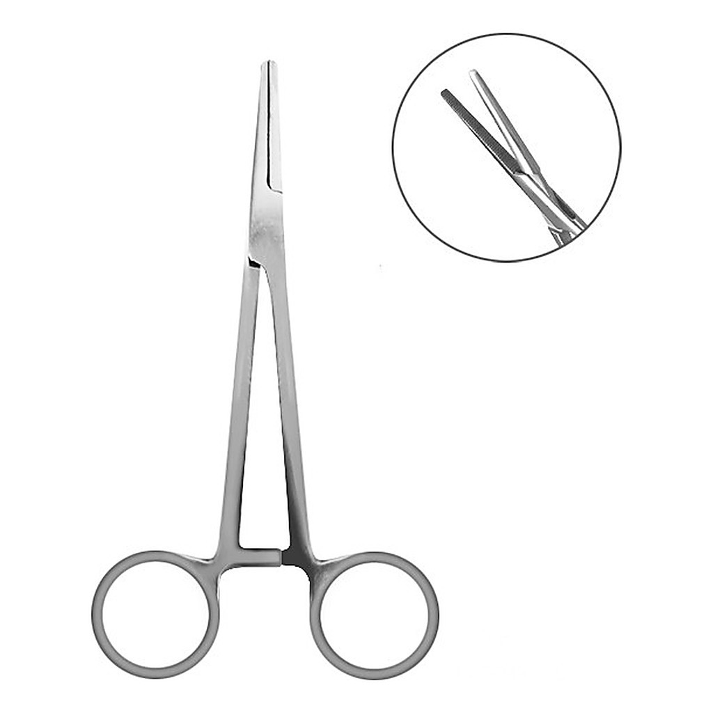 Delphin Straight Forceps - 15 cm ryhmässä Työkalut ja tarvikkeet / Pihdit & sakset / Suonpihdit @ Sportfiskeprylar.se (830920015)