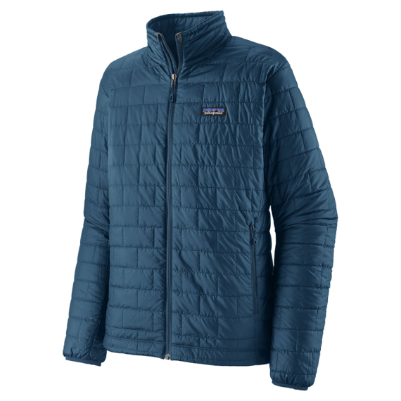 Patagonia M\'s Nano Puff Jacket, Lagom Blue ryhmässä Vaatteet ja kengät / Vaatetus / Takit / Untuva- ja synteettivuorilliset takit @ Sportfiskeprylar.se (84212-LMBE-Sr)