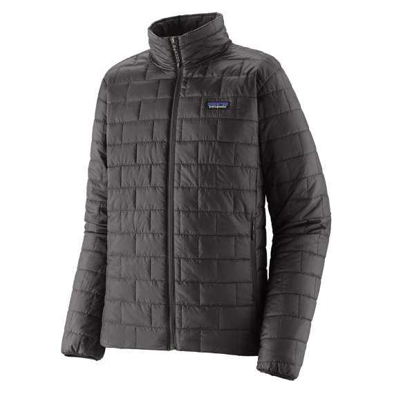 Patagonia M\'s Nano Puff Jacket Black ryhmässä Vaatteet ja kengät / Vaatetus / Takit / Untuva- ja synteettivuorilliset takit @ Sportfiskeprylar.se (84213-BLK-Lr)