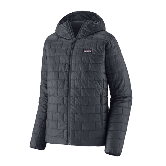 Patagonia M\'s Nano Puff Hoody Smolder Blue ryhmässä Vaatteet ja kengät / Vaatetus / Takit / Talvitakit @ Sportfiskeprylar.se (84223-SMDB-Lr)