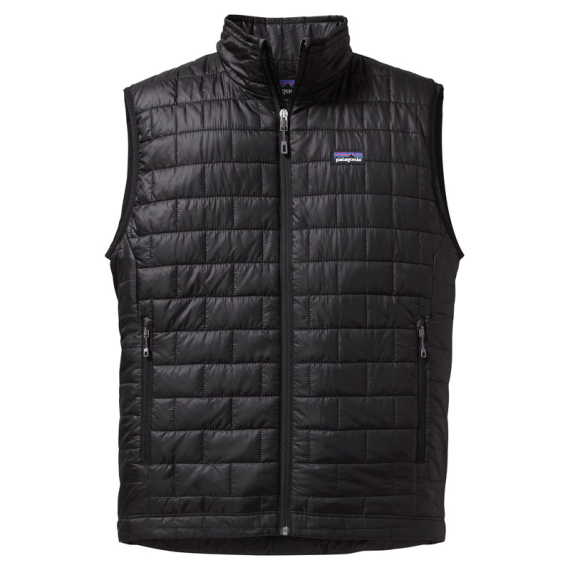 Patagonia M\'s Nano Puff Vest Black - XS ryhmässä Vaatteet ja kengät / Vaatetus / Liivit / Arkiliivit @ Sportfiskeprylar.se (84242-BLK-XS)