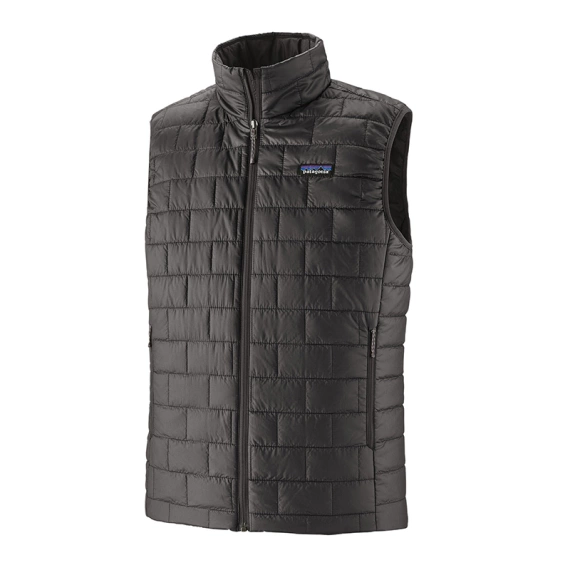 Patagonia M\'s Nano Puff Vest Black ryhmässä Vaatteet ja kengät / Vaatetus / Liivit @ Sportfiskeprylar.se (84243-BLK-Lr)