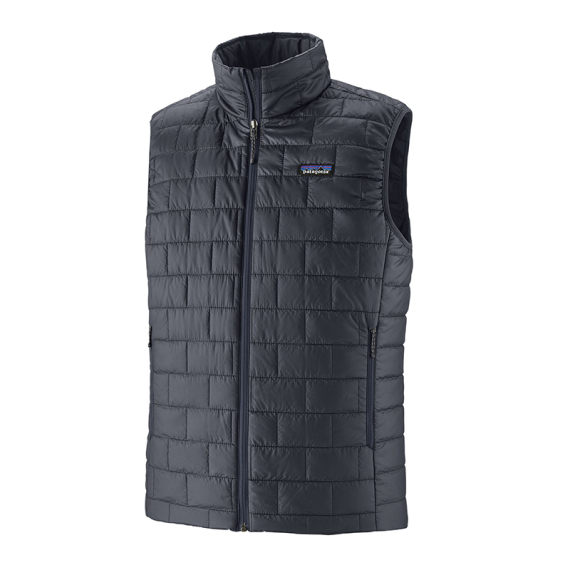 Patagonia M\'s Nano Puff Vest Smolder Blue ryhmässä Vaatteet ja kengät / Vaatetus / Liivit @ Sportfiskeprylar.se (84243-SMDB-Lr)