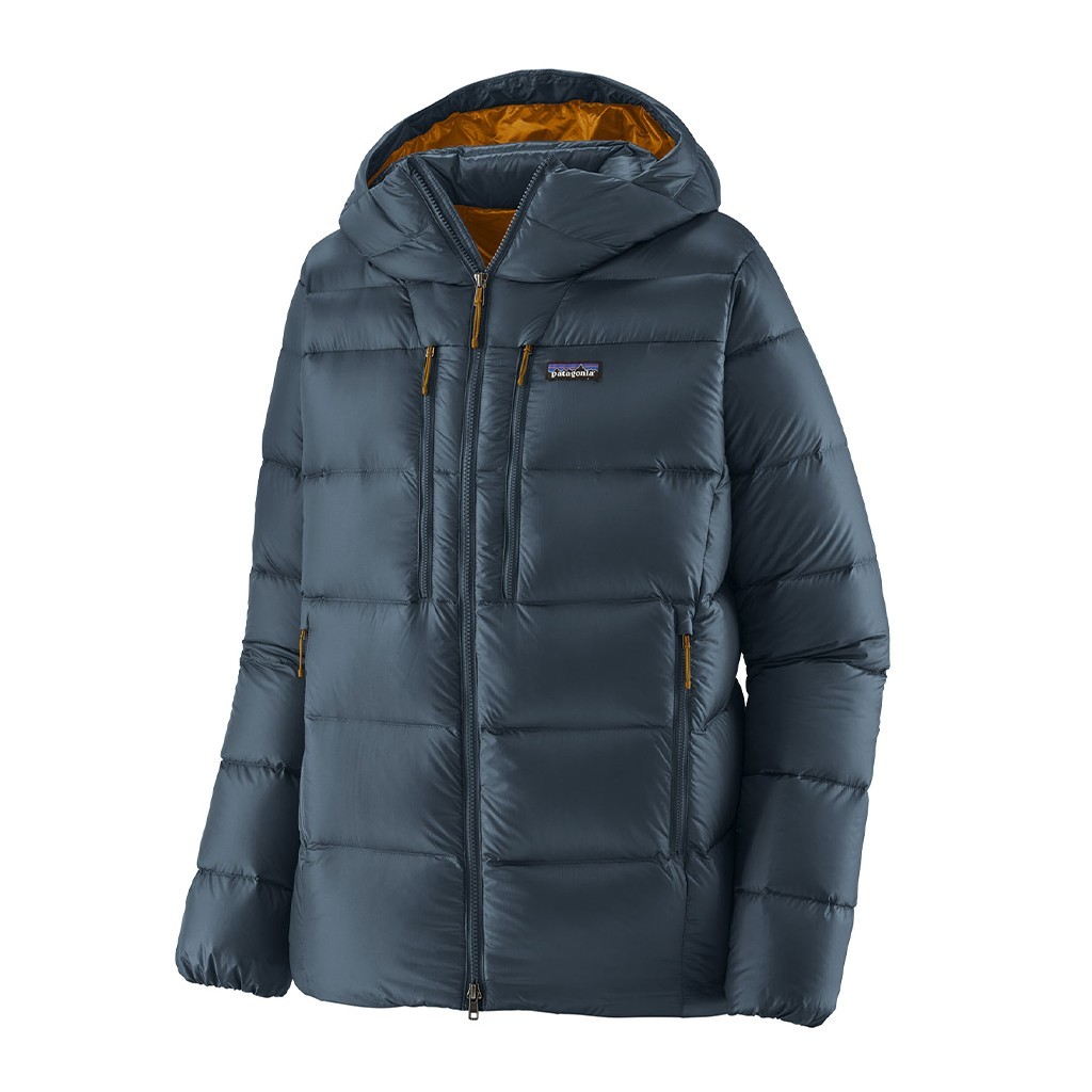 Patagonia M\'s Fitz Roy Down Hoody SMTB ryhmässä Vaatteet ja kengät / Vaatetus / Takit / Untuva- ja synteettivuorilliset takit @ Sportfiskeprylar.se (85501-SMTB-XXLr)