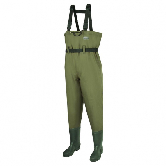 DAM Hydroforce Nylon Taslan Chest Wader Bootfoot Cleated ryhmässä Vaatteet ja kengät / Kahluuvarusteet / Kahluuhousut @ Sportfiskeprylar.se (8713040r)