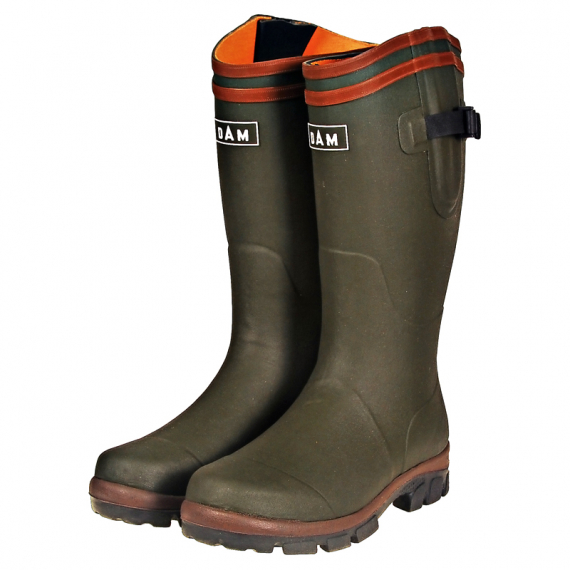 DAM Flex Neoprene Rubber Boots, Green ryhmässä Vaatteet ja kengät / Jalkineet / Wellington / Kumisaappaat @ Sportfiskeprylar.se (8739241r)