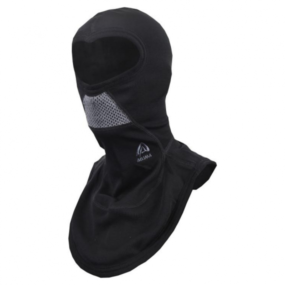 Aclima DoubleWool Balaclava Jet Black ryhmässä Vaatteet ja kengät / Vaatetus / Huivit & kasvosuojat / Kasvomaskit & Balaclavat @ Sportfiskeprylar.se (90-105176)
